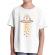 Tricou adler copil alien coffee invasion alb