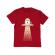Tricou adler copil alien coffee invasion rosu