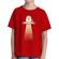 Tricou adler copil alien coffee invasion rosu
