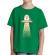 Tricou adler copil alien coffee invasion verde mediu
