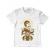 Tricou adler copil coffee racer alb