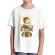 Tricou adler copil coffee racer alb