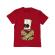 Tricou adler copil death of skateboarder rosu