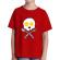 Tricou adler copil eggskull rosu