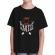Tricou adler copil keep smile everyday negru