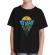 Tricou adler copil let the sea, set you free negru