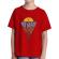 Tricou adler copil let the sea, set you free rosu