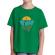 Tricou adler copil let the sea, set you free verde mediu