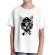 Tricou adler copil piratecat alb