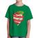 Tricou adler copil you are the apple of my eye verde mediu