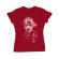 Tricou adler dama albert rockeinstein rosu