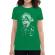 Tricou adler dama albert rockeinstein verde mediu