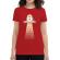 Tricou adler dama alien coffee invasion rosu