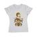 Tricou adler dama coffee racer alb