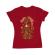 Tricou adler dama coffee racer rosu