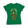Tricou adler dama coffee racer verde mediu