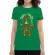 Tricou adler dama coffee racer verde mediu