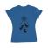 Tricou adler dama dance albastru azuriu