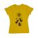 Tricou adler dama dance galben