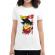 Tricou adler dama despicaball z son goku alb