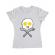 Tricou adler dama eggskull alb