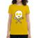 Tricou adler dama eggskull galben