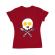 Tricou adler dama eggskull rosu