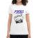 Tricou adler dama focus and than capture it alb