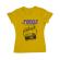 Tricou adler dama focus and than capture it galben