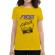 Tricou adler dama focus and than capture it galben