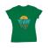 Tricou adler dama let the sea, set you free verde mediu