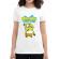 Tricou adler dama minionbob alb