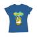 Tricou adler dama minionbob albastru azuriu