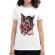 Tricou adler dama pig saw alb