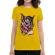 Tricou adler dama pig saw galben