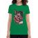Tricou adler dama pig saw verde mediu