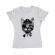 Tricou adler dama piratecat alb