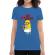 Tricou adler dama the minions albastru azuriu