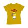 Tricou adler dama the minions galben