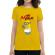Tricou adler dama the minions galben