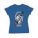 Tricou adler dama work or die albastru azuriu