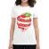 Tricou adler dama you are the apple of my eye alb