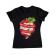 Tricou adler dama you are the apple of my eye negru