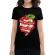 Tricou adler dama you are the apple of my eye negru