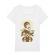Tricou stanley stella dama coffee racer alb