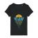 Tricou stanley stella dama let the sea, set you free negru