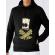 Hoodie barbat cu gluga death of skateboarder negru