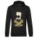 Hoodie barbat cu gluga death of skateboarder negru