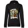 Hoodie dama cu gluga card negru