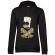Hoodie dama cu gluga death of skateboarder negru